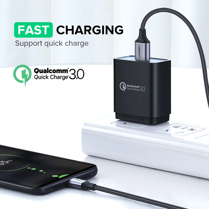 Ugreen micro usb-кабель 2a нейлоновый - Фотография_2