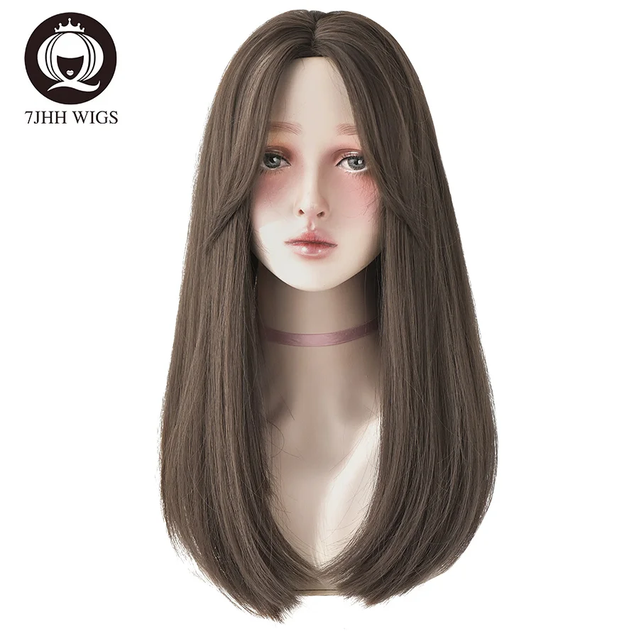 7jhh парики длинные прямые волосы - Фотография_5
