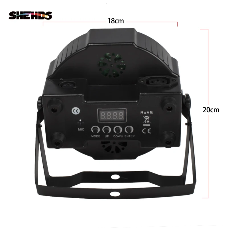 Shehds led flat par 7x18 вт rgbwa - Фотография_4