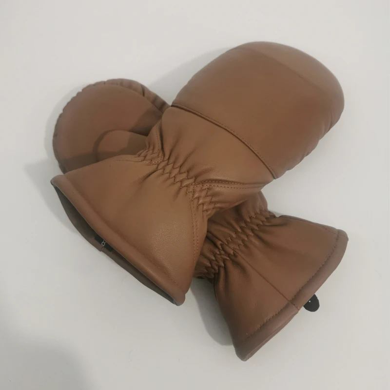 Женские кожаные перчатки - Фотография_4