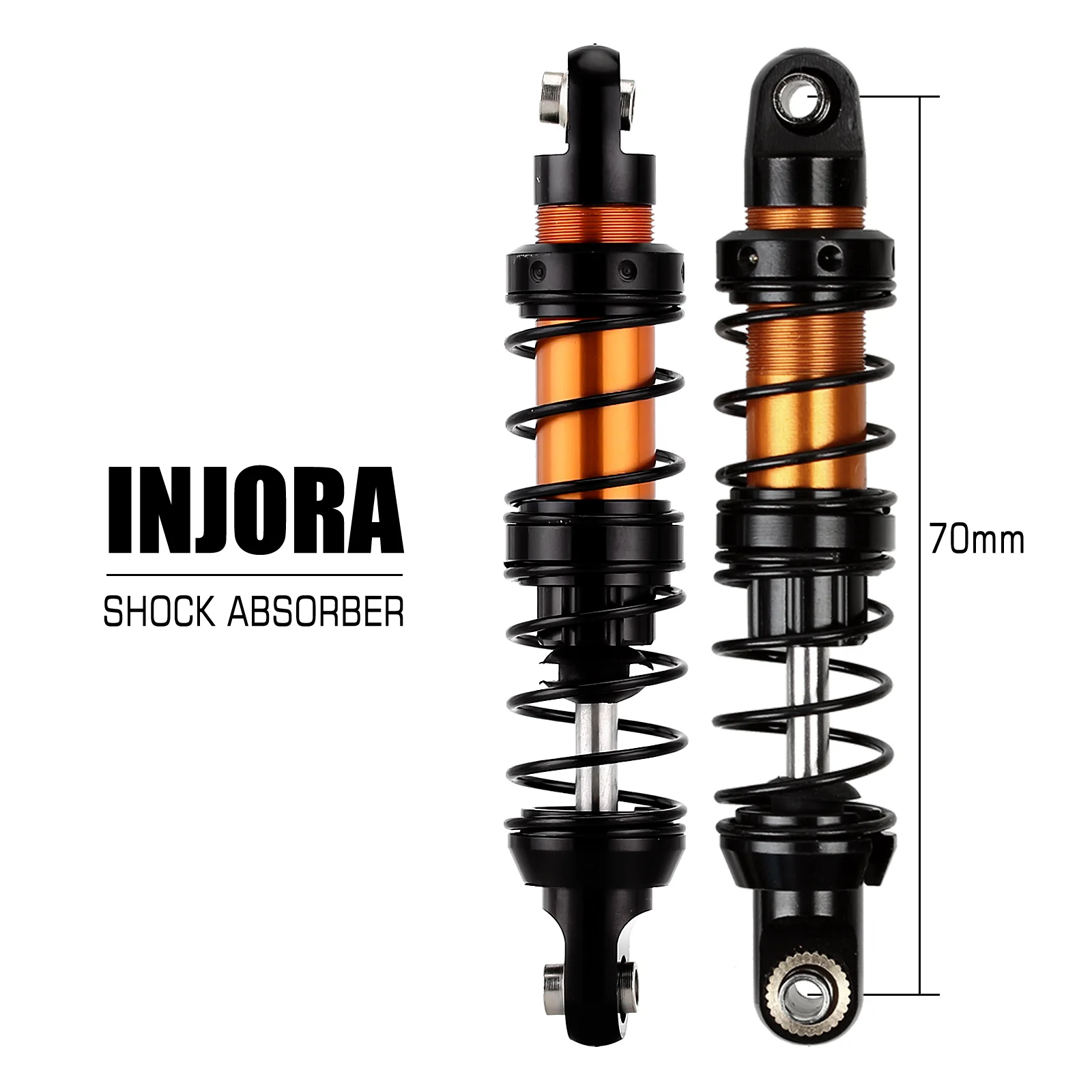 Металлический амортизатор injora 70/80/90/100/110/120 мм - Фотография_3