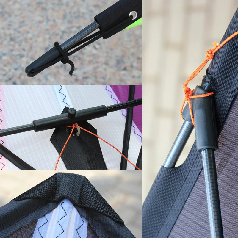 Спорт на открытом воздухе для взрослых power stunt kite dual line 1 - Фотография_4