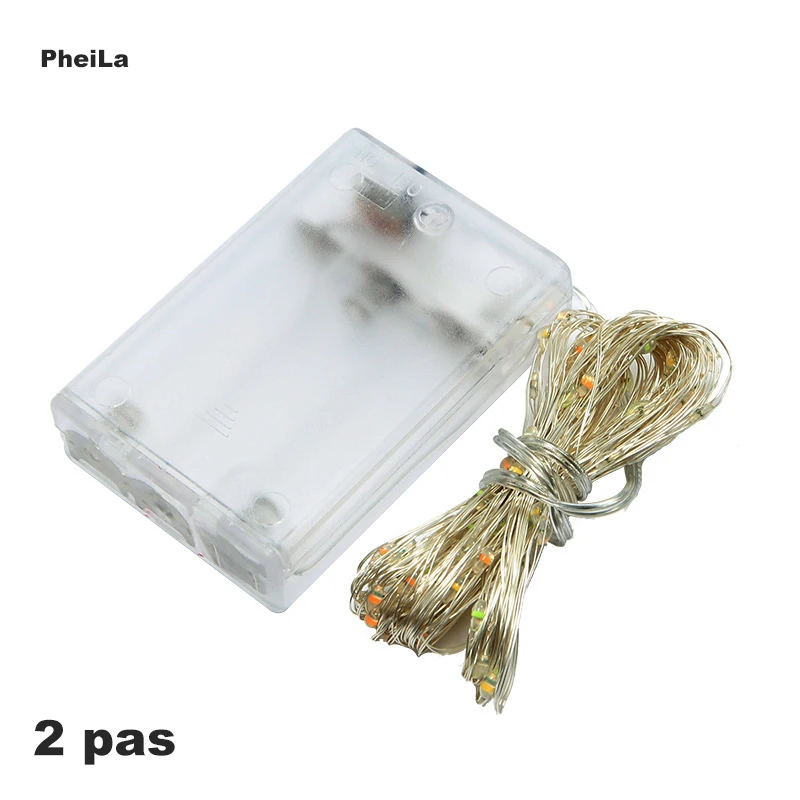 Светодиодная гирлянда pheila с питанием от аккумулятора и usb