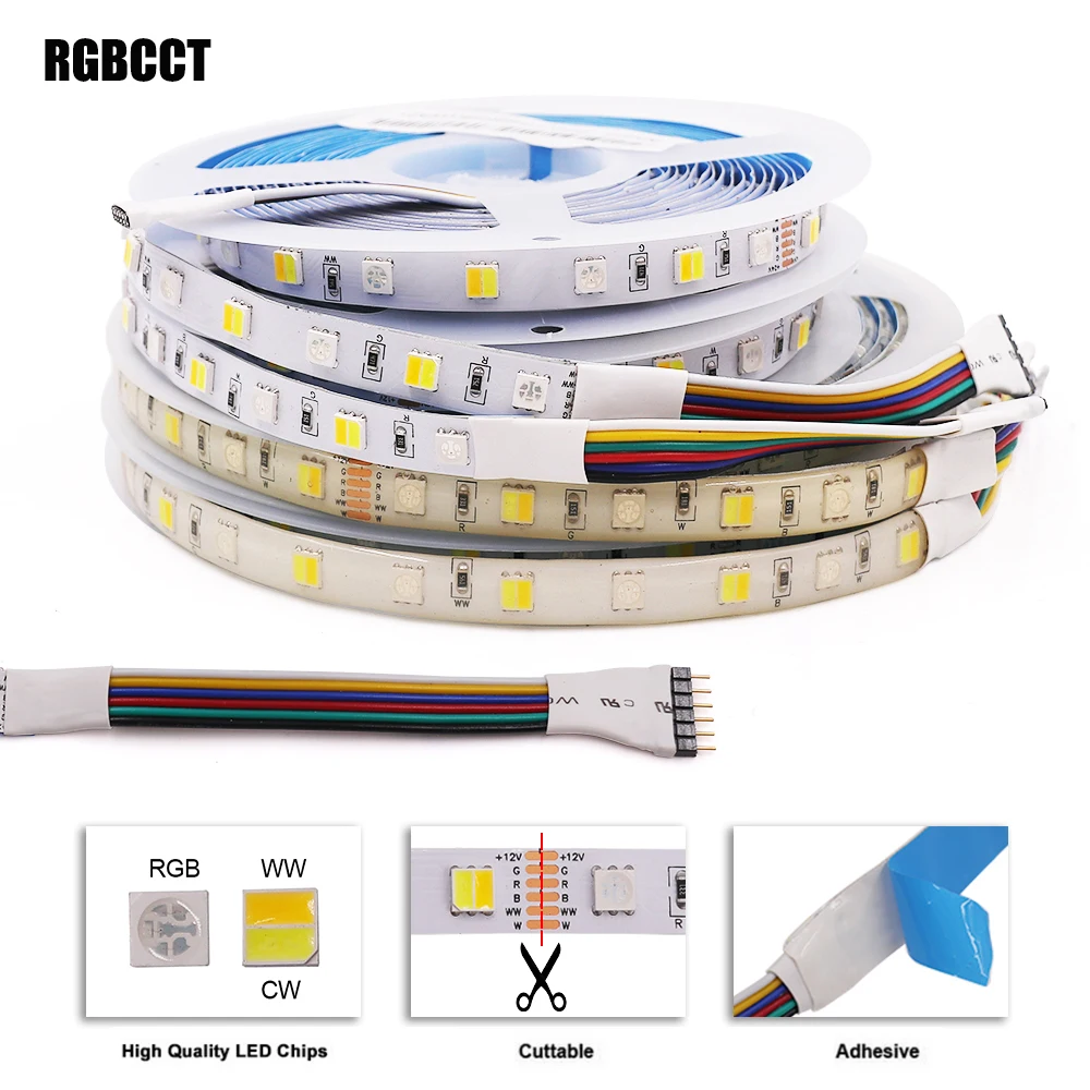 Светодиодная лента 5 м rgbcct - Фотография_2