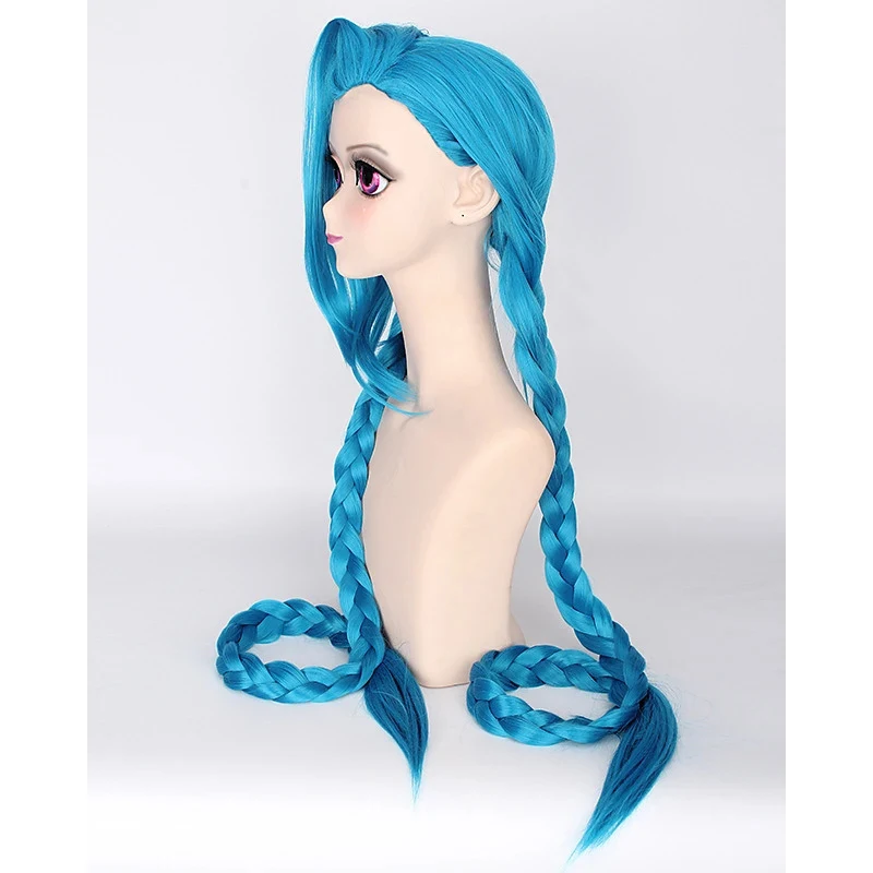 Hairjoy косплей lol jinx 100 см - Фотография_4