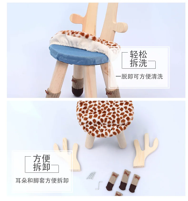 Детский стул из цельного дерева - Фотография_6