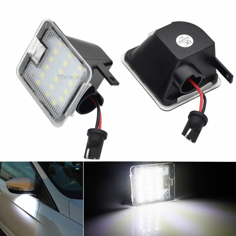Лампы canbus led под боковым зеркалом