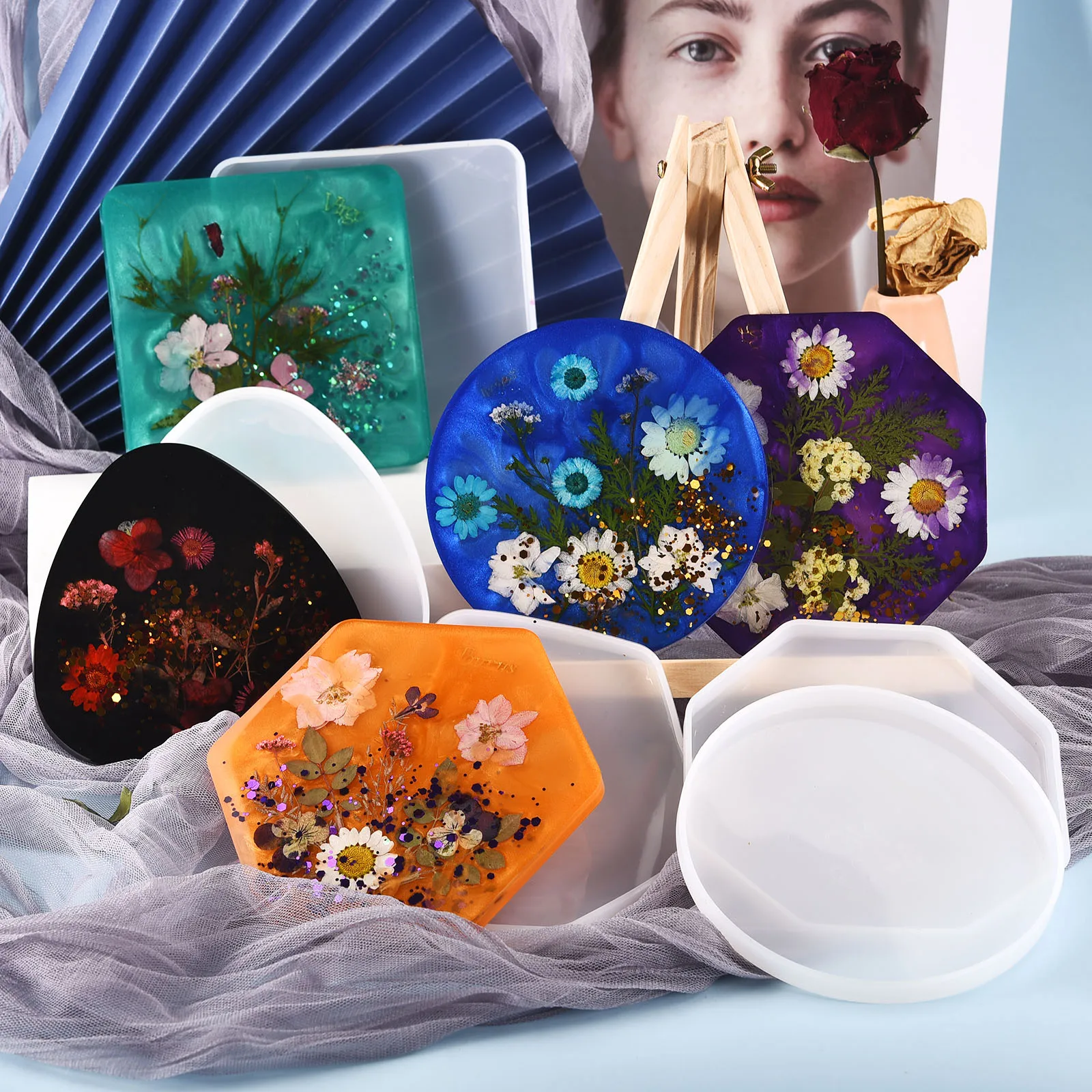 Кубовидная форма для куба из смолы - Фотография_6