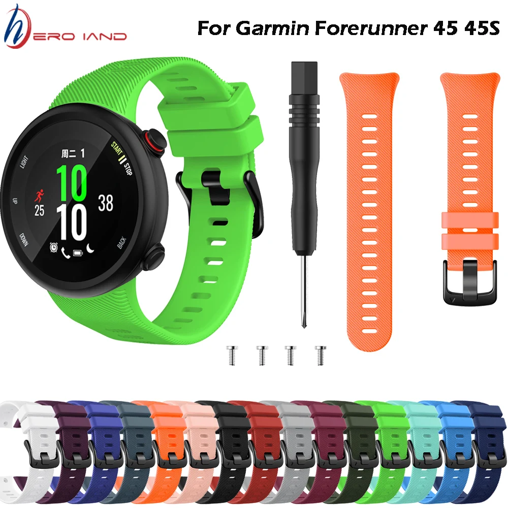Ремешок для наручных часов garmin forerunner 45 45s