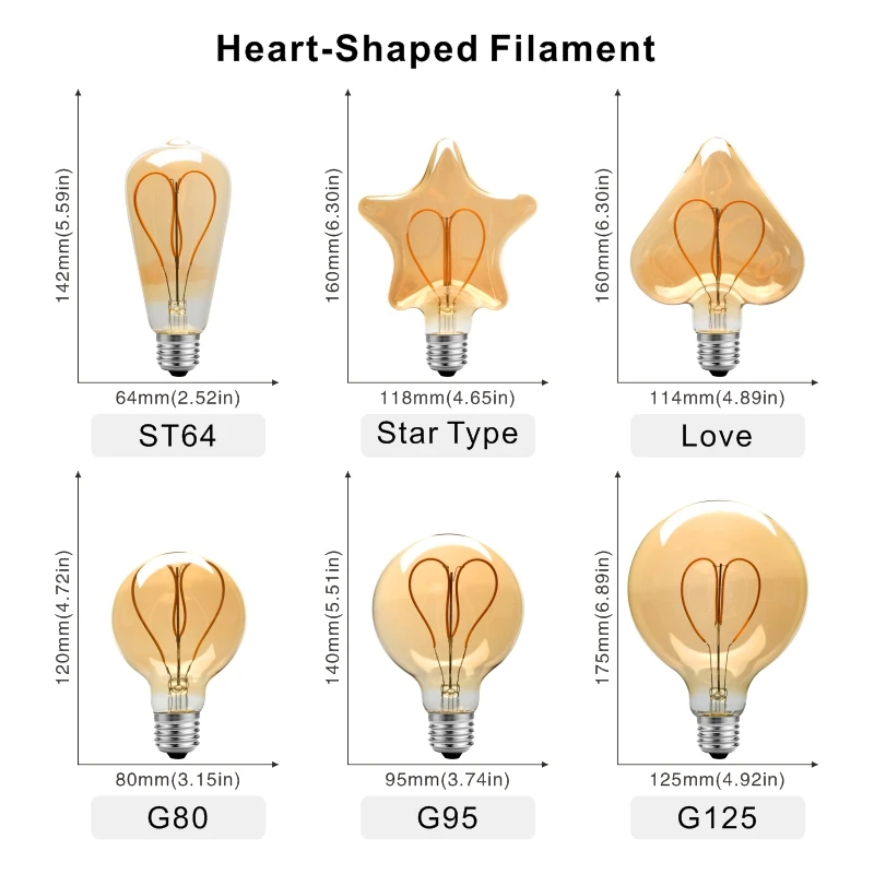 Ретро светодиодная спиральная лампа - Фотография_4