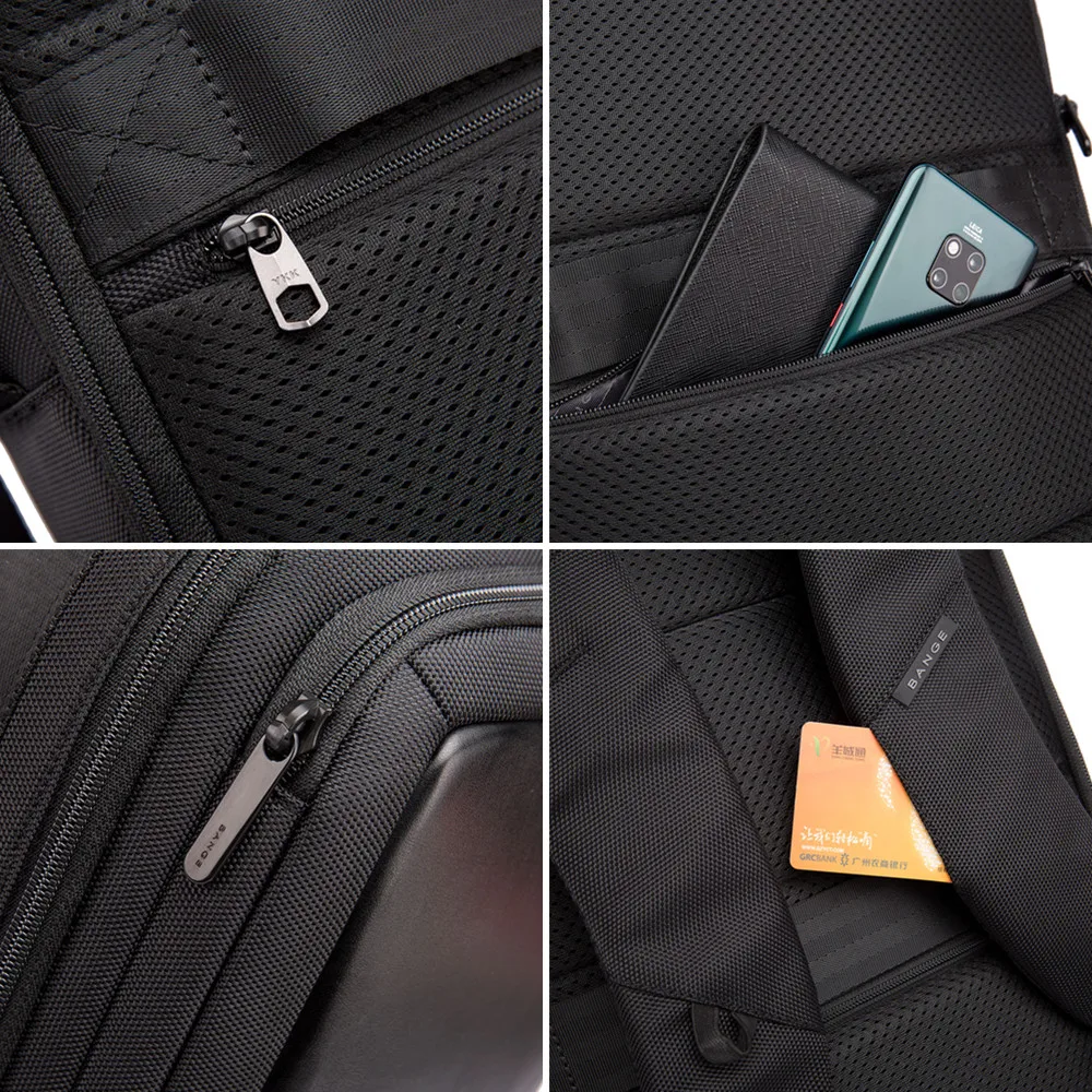 Bange модный мужской рюкзак для ноутбука 15 дюймов - Фотография_5