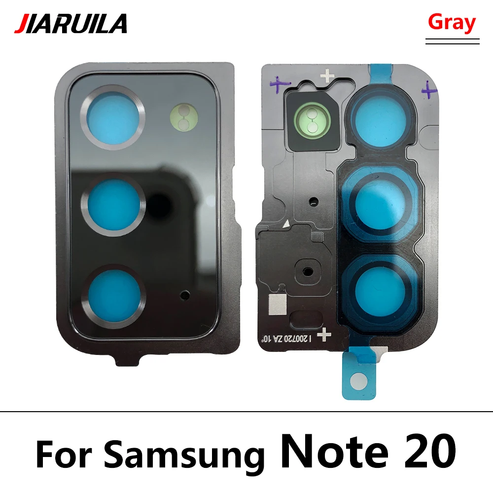 Стеклянные линзы с рамкой для samsung note 20 ultra - Фотография_5