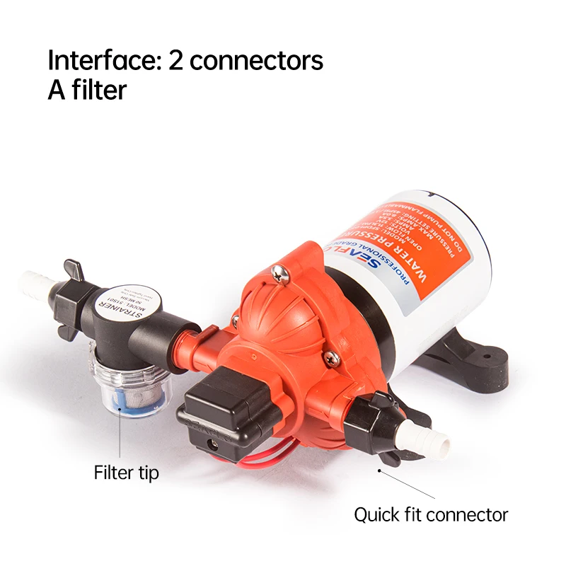 Водяной насос seaflo 12 в — мембранный насос с высоким расходом 11 - Фотография_4