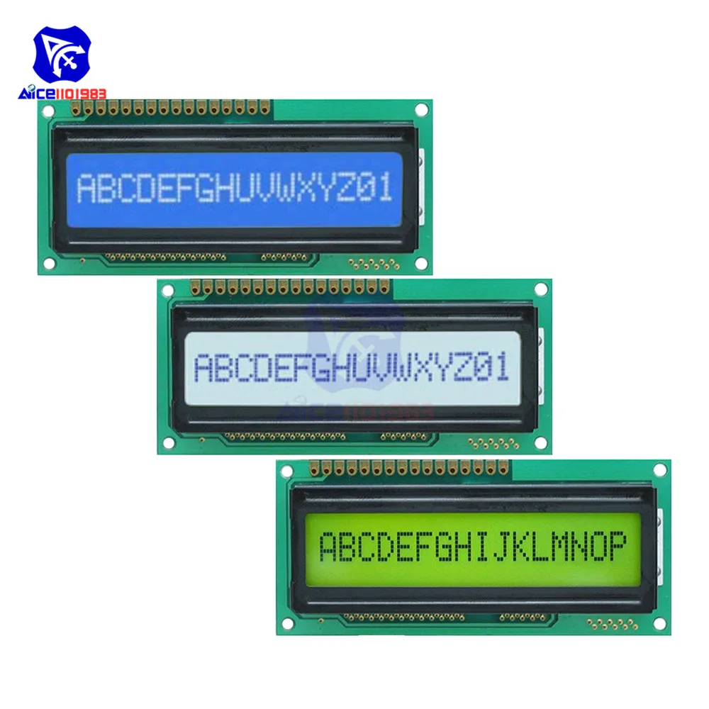 Жк-дисплей 16 х1 для arduino r3 3d принтера