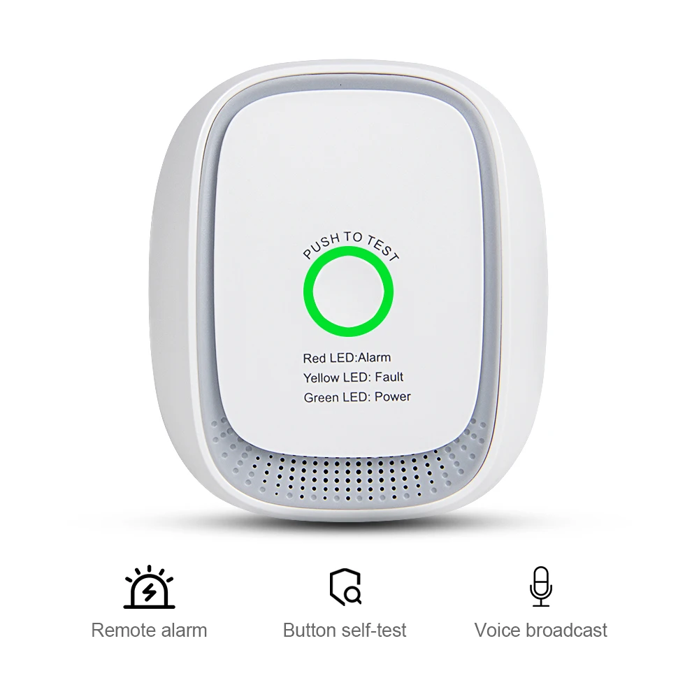 Датчик утечки горючего газа tuya zigbee3 - Фотография_2