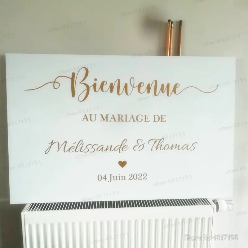 Mariage свадебный знак приветствия - Фотография_2