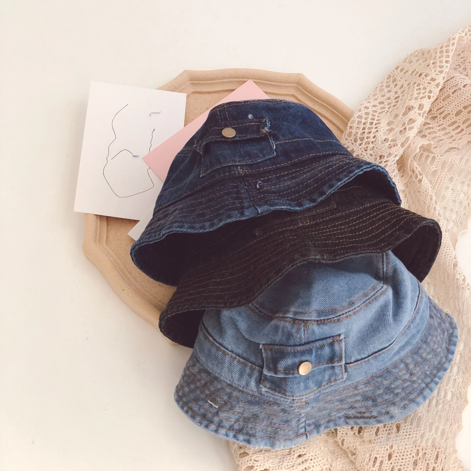 Панама детская джинсовая - Фотография_3