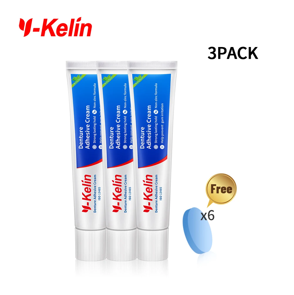 Клейкий крем для протезов y-kelin - Фотография_4