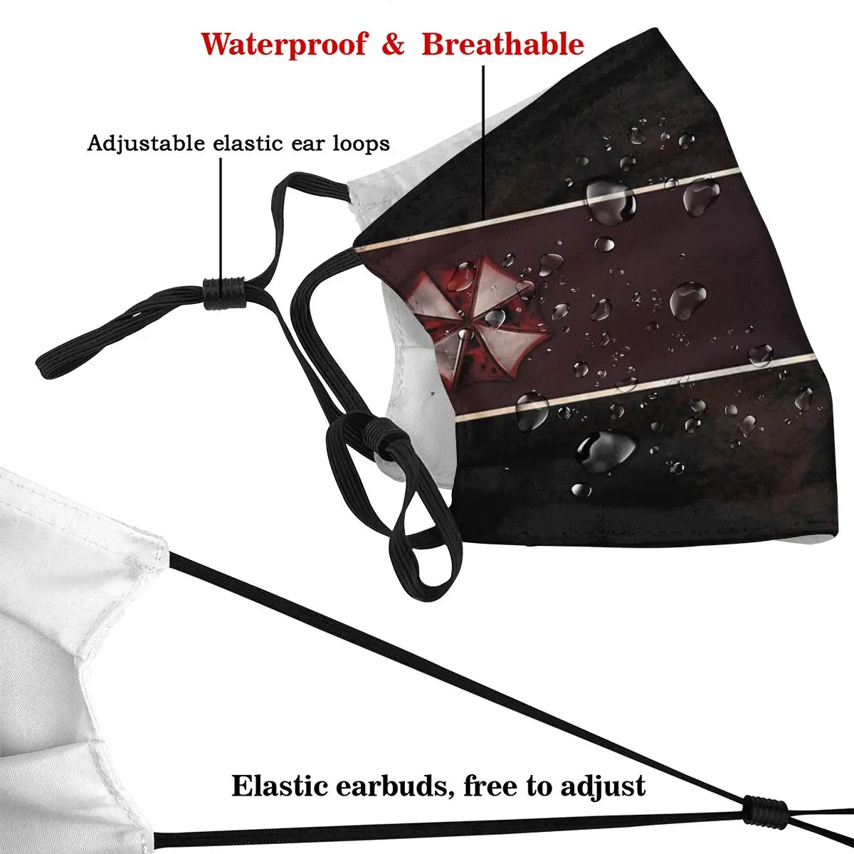 Гранж-стильный иллюстрация маска - Фотография_4