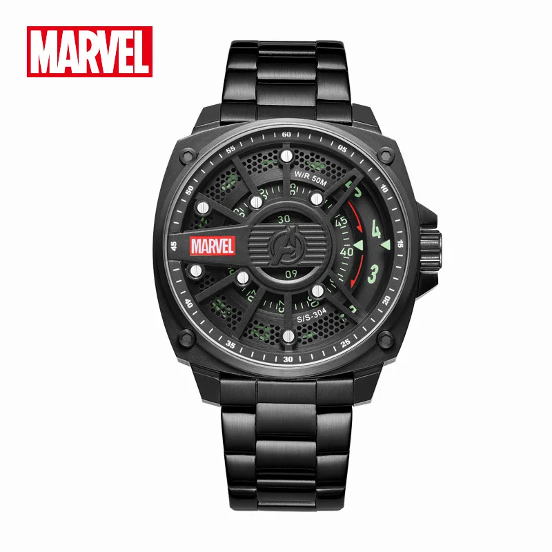 Мужские часы marvel avengers со светящейся шкалой - Фотография_3