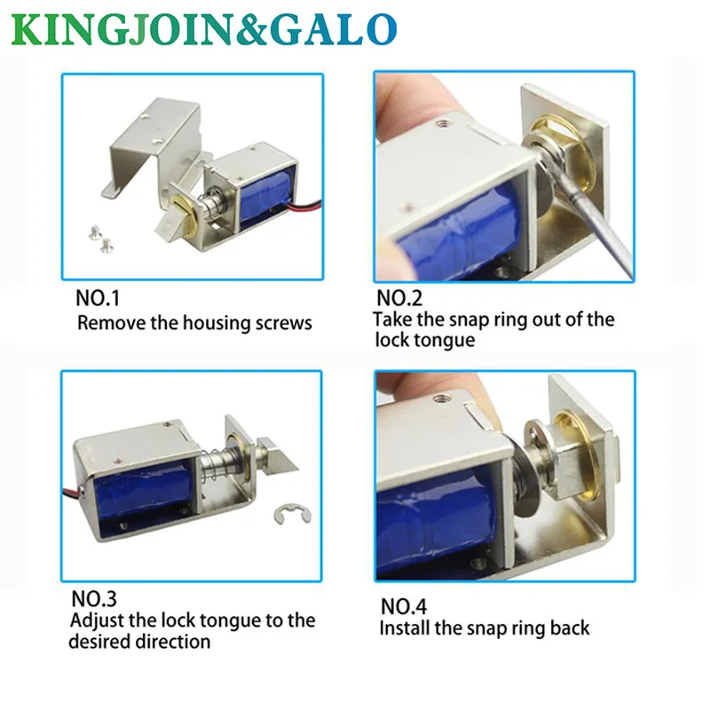 Замок в сборе соленоид низкое  - Фотография_6