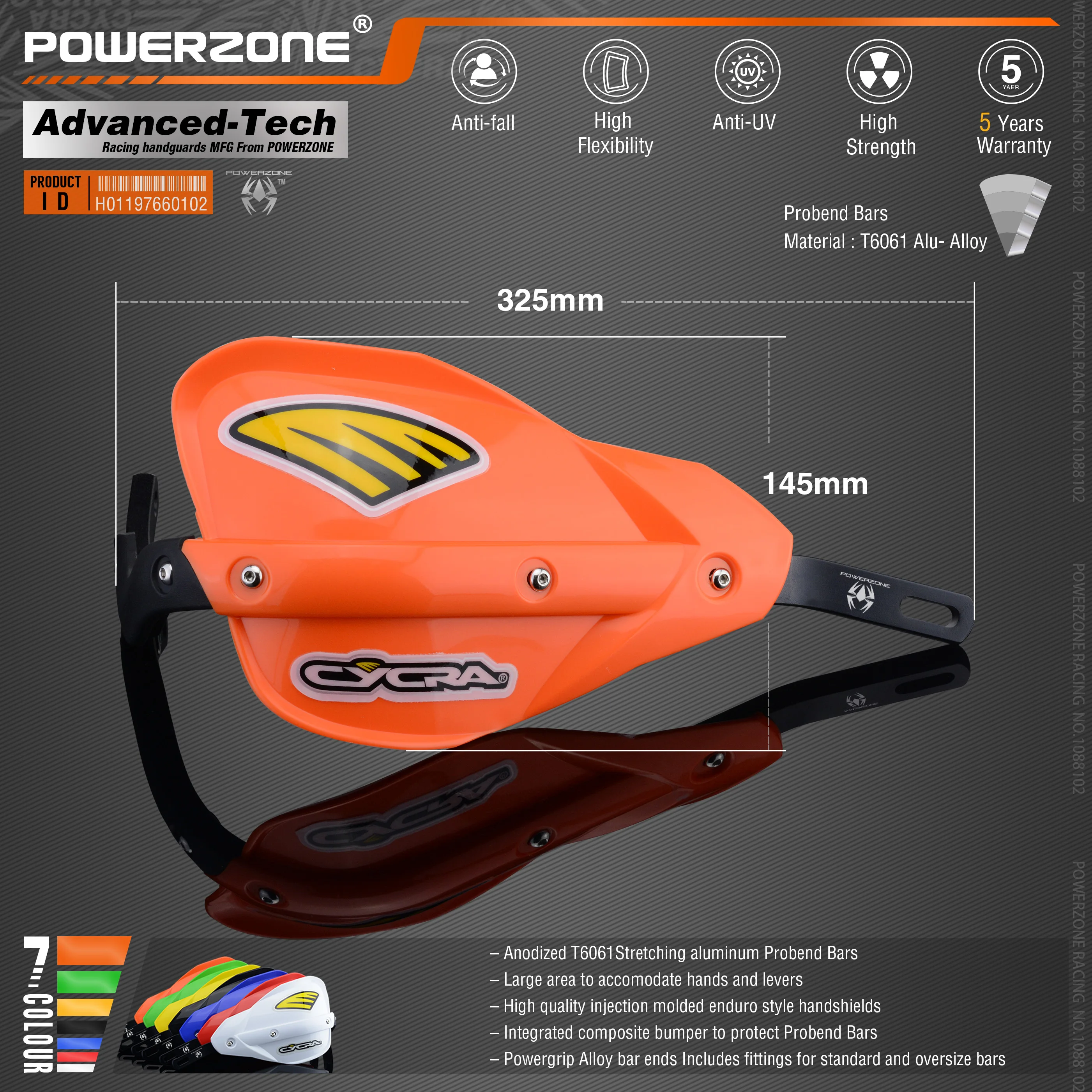 Ручки powerzone probend для honda - Фотография_3