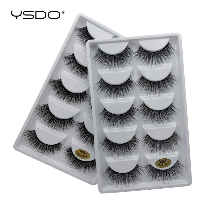 Ресницы норковые объемные длинные для макияжа