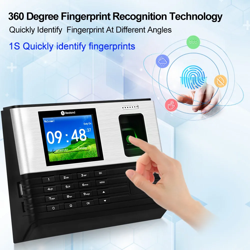Yitoo 2,8-дюймовый wi-fi rfid биометрический - Фотография_2