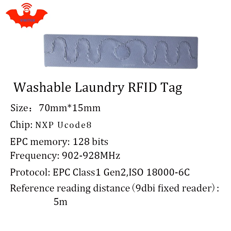 Uhf rfid бирка для стирки одежды для отеля - Фотография_6