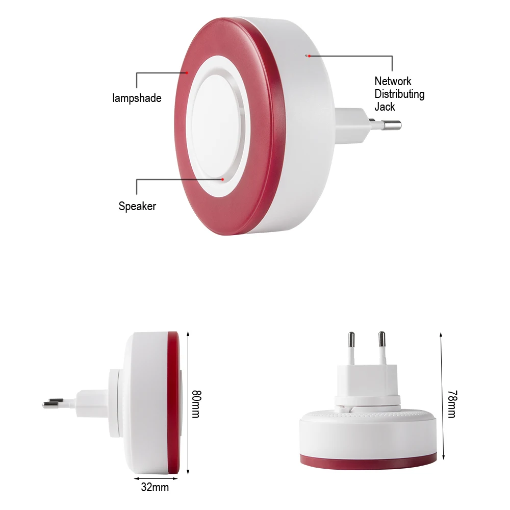 Умная стробоскопическая вспышка heiman zigbee 3.0 - Фотография_5
