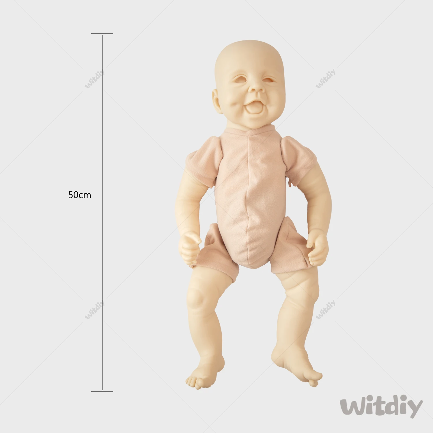 Виниловая кукла новорожденная witdiy tatum 50 см/19 - Фотография_4