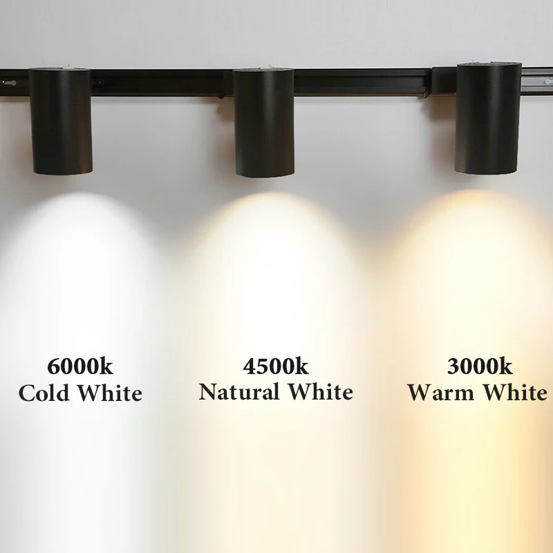 Светодиодная система на шине с прожектором led track light 220v cob - Фотография_3