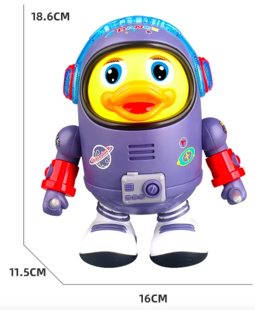 Танцующая игрушка космическая утка - Фотография_2