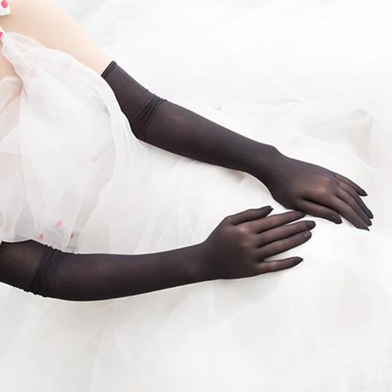 Перчатки женские кружевные - Фотография_3