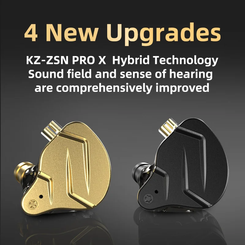 Kz zsn pro x металлические наушники - Фотография_5