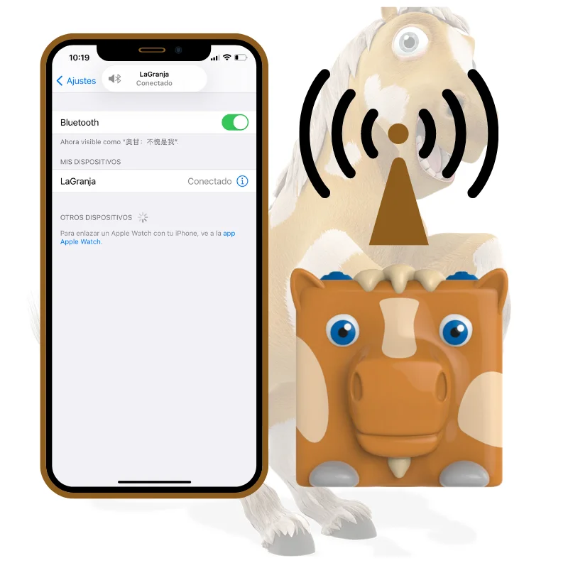 Беспроводная bluetooth-колонка la granja de zненон с животными - Фотография_5