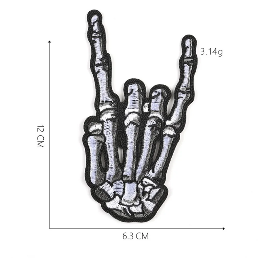 Череп рука мультфильм нашивки кепка - Фотография_3