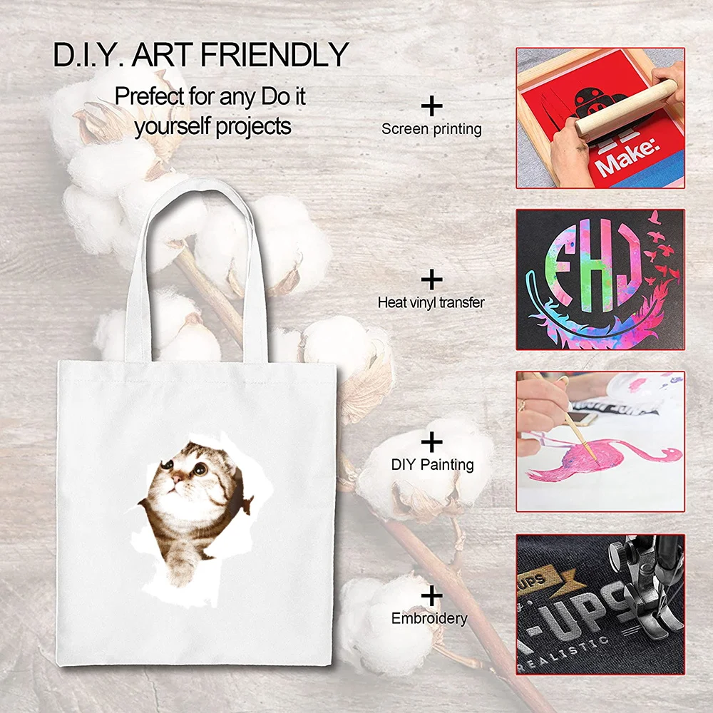 Сумка для покупок женская белая - Фотография_2