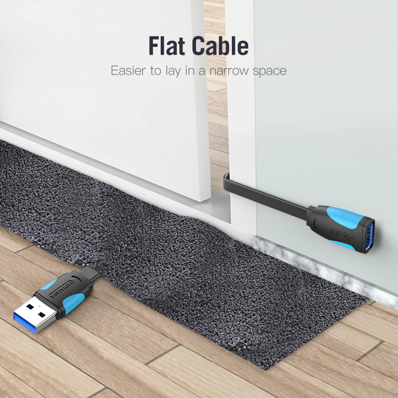 Кабель-удлинитель vention usb-usb 3 - Фотография_6