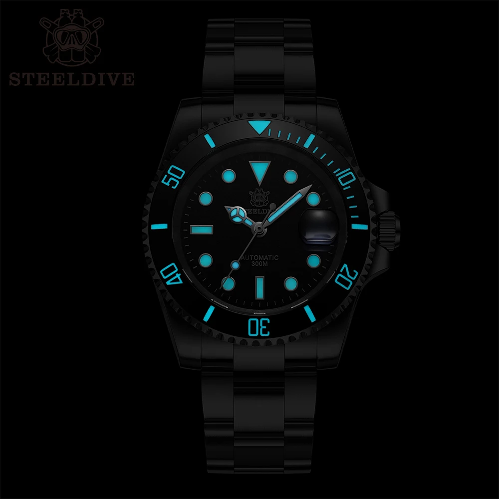 Steeldive sd1953 черный циферблат - Фотография_2