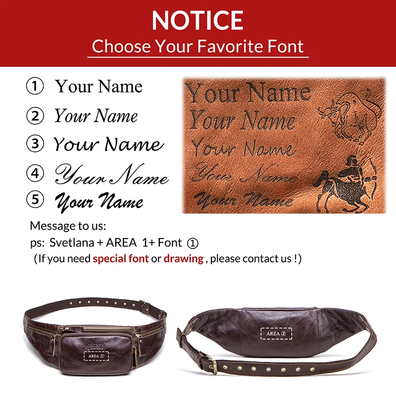 Поясные сумки из натуральной кожи contact's - Фотография_6