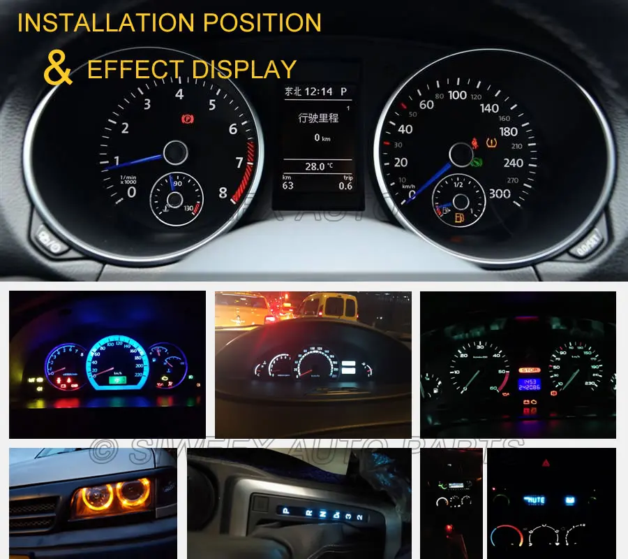 T5 авто освещение приборной панели - Фотография_4