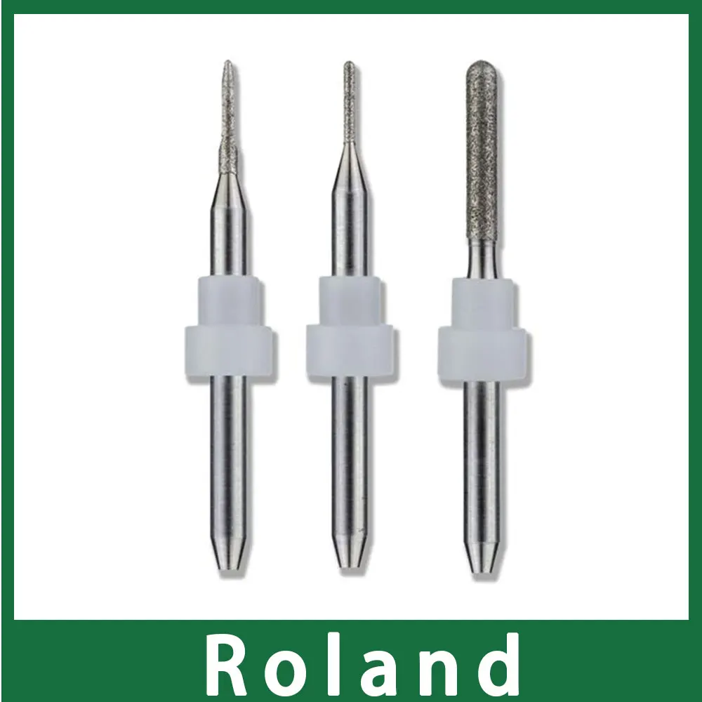 Алмазный бур roland dwx-4w для шлифовки стекла