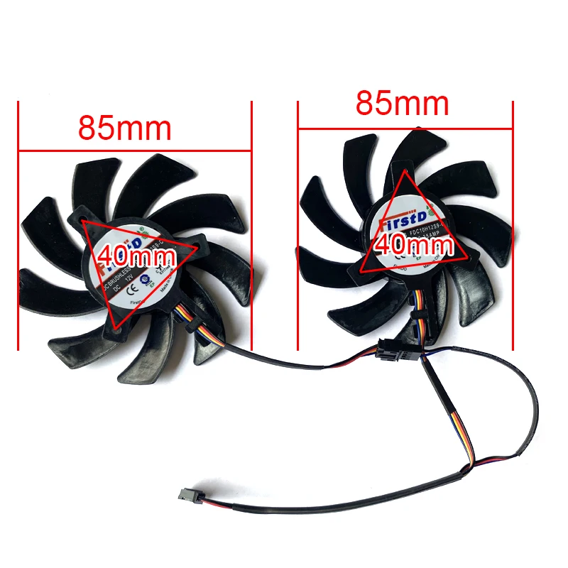 Fdc10h12s9-c fd7010h12s 85 мм 4pin - Фотография_5