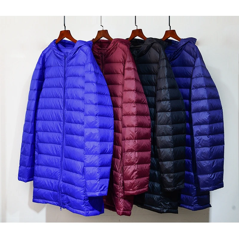 Куртка newbang plus 8xl мужская зимняя длинная на утином пуху - Фотография_4