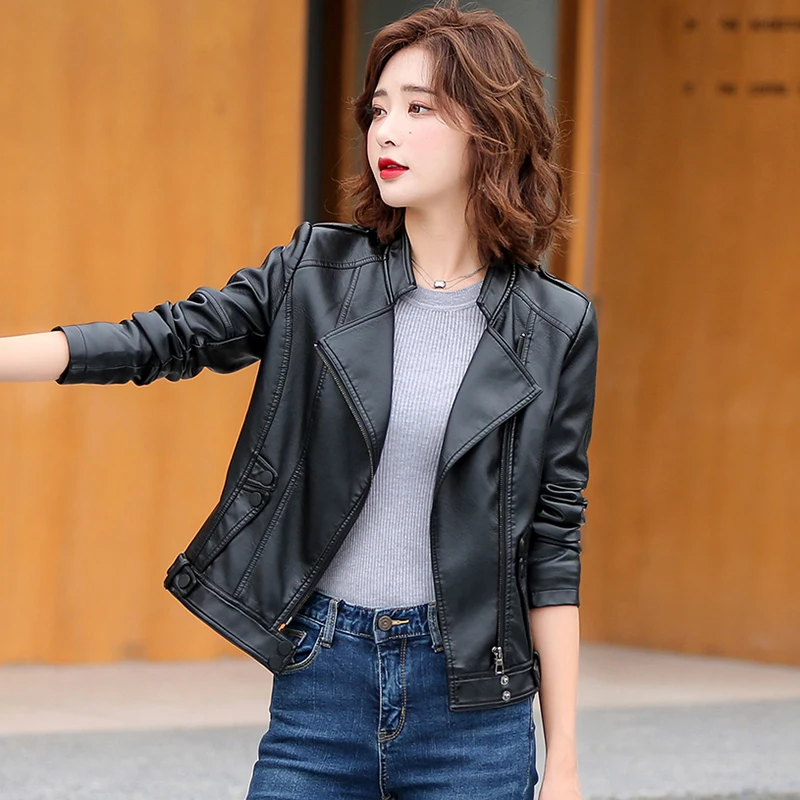 M-5xl новый женщины спилок кожа - Фотография_4