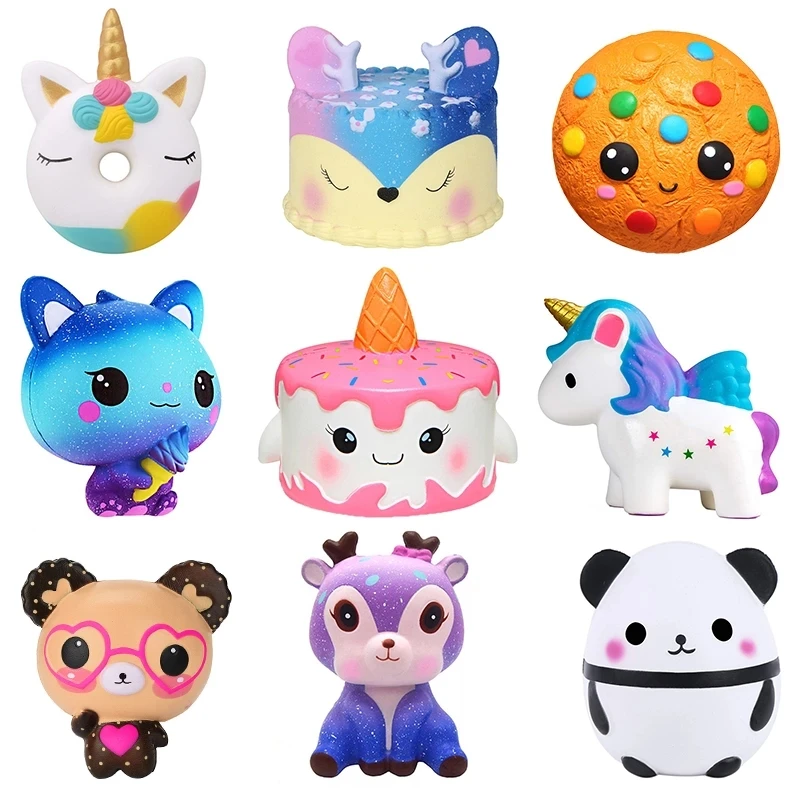 Jumbo squishy kawaii единорог лошадь