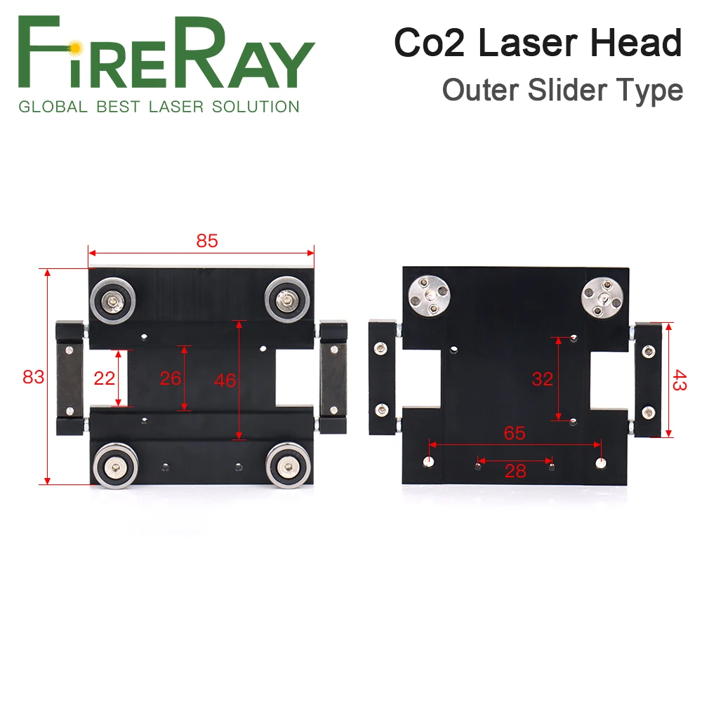 Лазерная головка fireray co2 для диам.20 мм fl 50 - Фотография_3