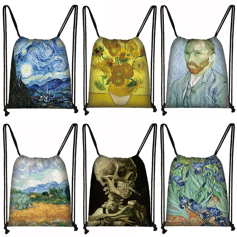 Рюкзак с изображением ван гога
