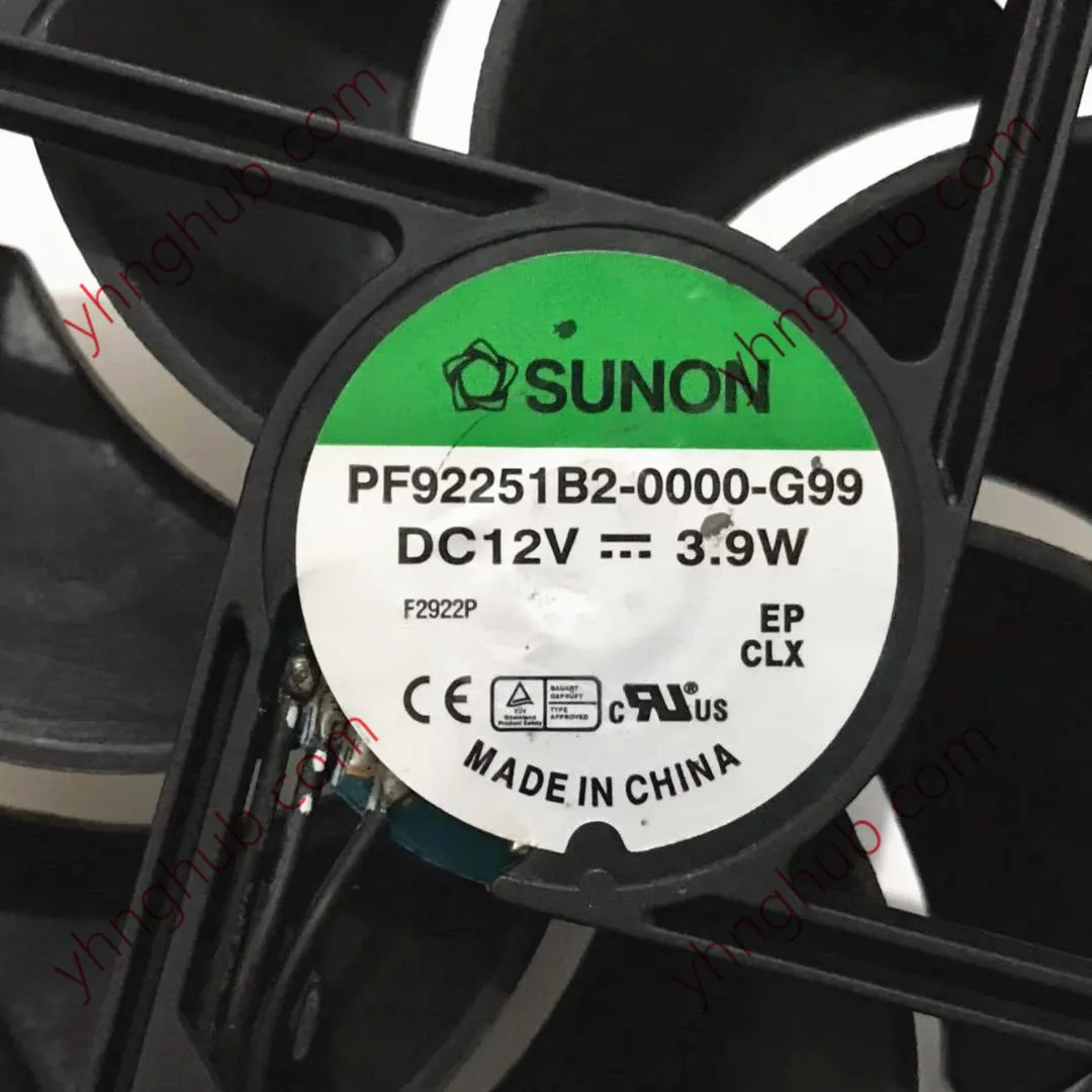 Sunon pf92251b2-0000-g99 dc 12v 3 - Фотография_3